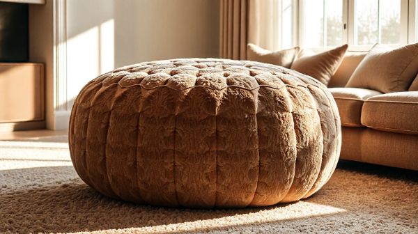 5 astuces métamorphosant votre déco avec un pouf intérieur