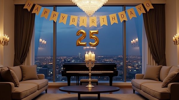 Des idées de déco pour un anniversaire de 25 ans inoubliable